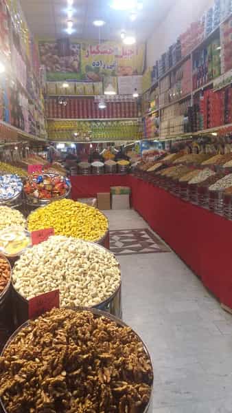 عکس آجیل وخشکبار تقی زاده در منصوریه اردبیل