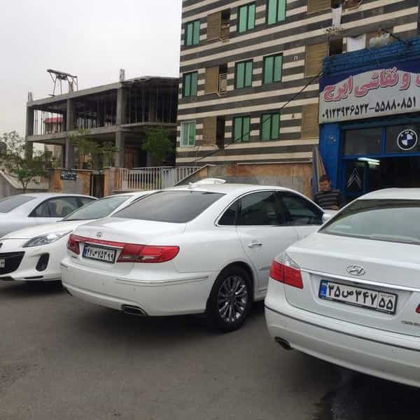 عکس صافکاری و نقاشی ایرج بی رنگ در زمزم 