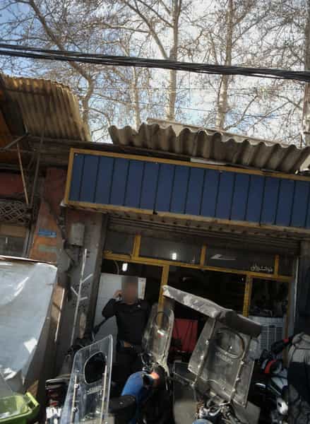 عکس تعمیرگاه موتورسیکلت در فرحزاد 