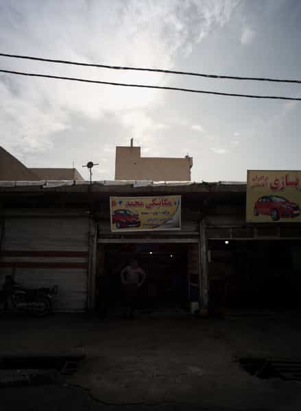 عکس مکانیکی محمد در مشیریه 