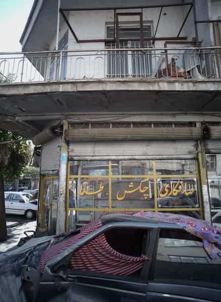 عکس صافکاری چکش طلا در مطهری 