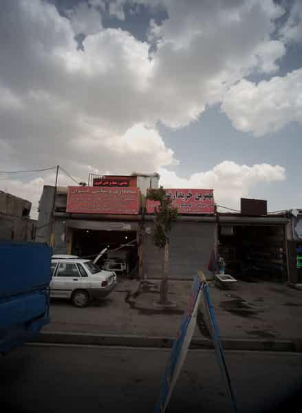 عکس صافکاری و نقاشی کیوان در نعمت آباد 