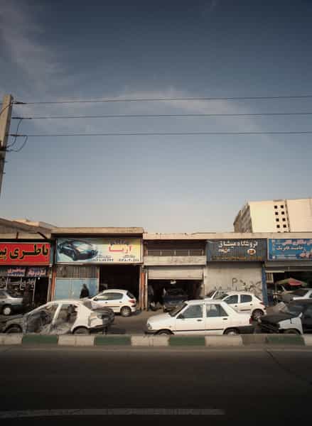 عکس صافکاری و نقاشی اتومبیل در شاندیز 