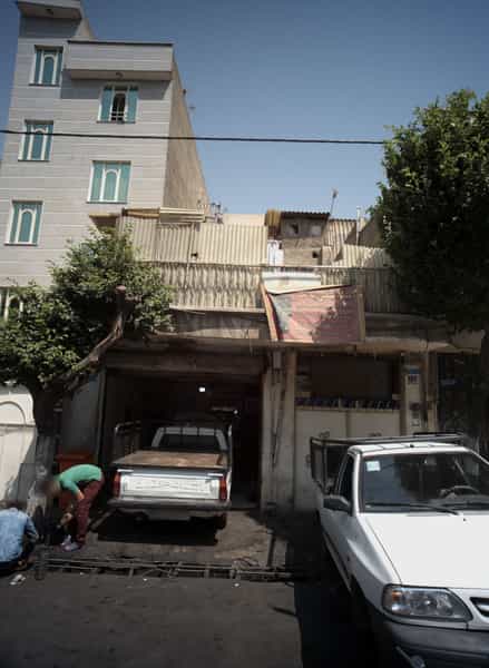 عکس مکانیکی یاسر در ولیعصر شمالی 