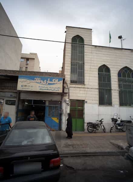 عکس صافکاری و نقاشی حمید در مشیریه 