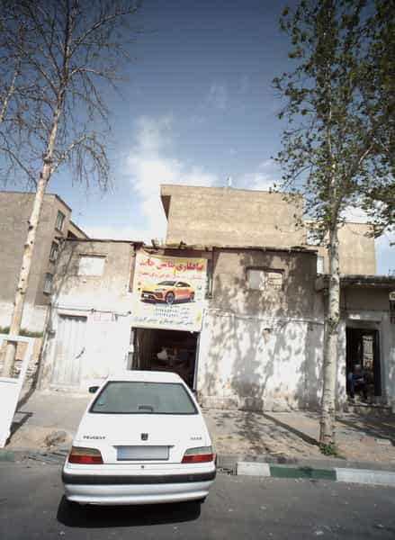 عکس صافکاری و نقاشی حامد در گلشن 