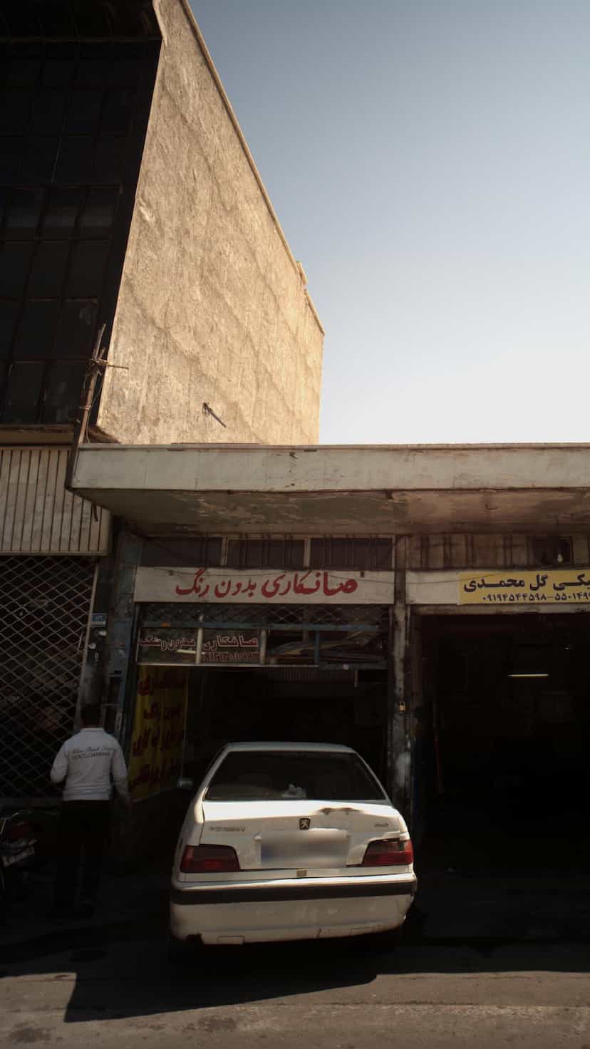 عکس صافکاری نقاشی بدون رنگ سوپرتکنیک در یاخچی آباد 