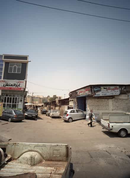 عکس صافکاری و نقاشی مدرن در ولیعصر جنوبی 