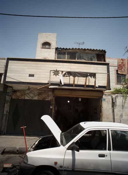 عکس تعمیرگاه خودرو در خزانه 