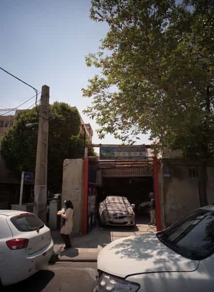 عکس صافکاری و نقاشی علی در زمزم 