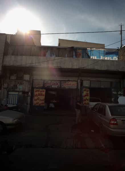 عکس صافکاری نقاشی حسین آبادی در ابوذر 