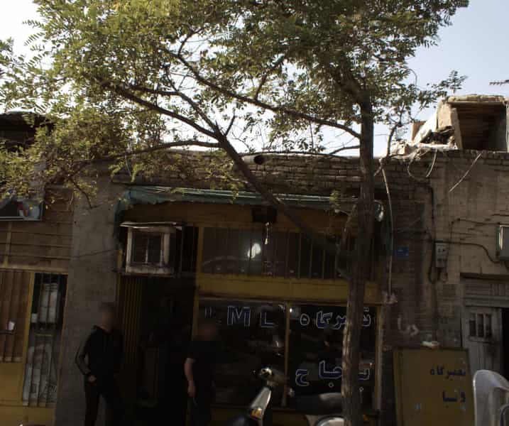 عکس تعمیرگاه خودرو در قلمستان