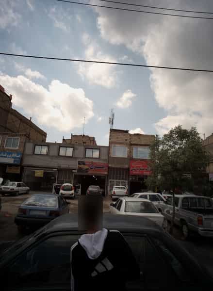 عکس صافکاری ونقاشی رمزی کوی امیرالمومنین مشهد