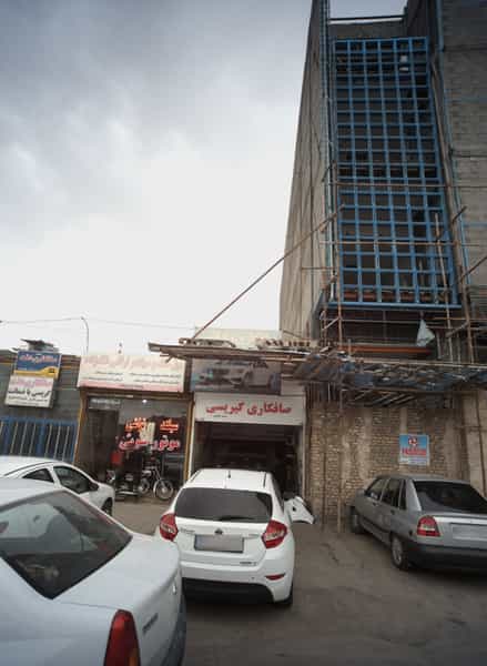 عکس صافکاری و نقاشی سید عباس کوی پلیس مشهد