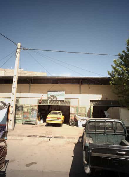 عکس صافکاری اتومبیل سید مهدی در حسین آباد مشهد