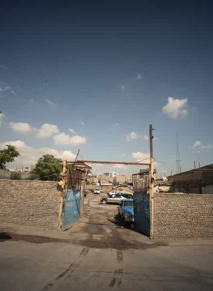 عکس صافکاری و نقاشی اتومبیل المهدی در هفده شهریور مشهد