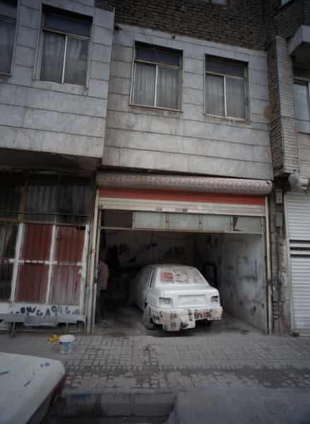 عکس صافکاری و نقاشی در گاز مشهد
