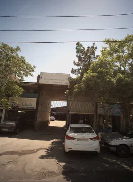 عکس تعمیرگاه ماشین در کوشش مشهد