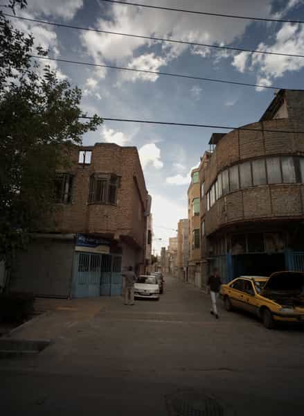 عکس صافکاری عفت پناه در شیرودی مشهد