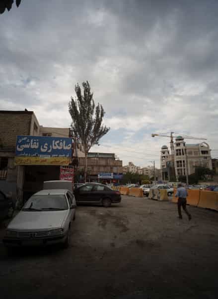 عکس صافکاری نقاشی مهدی در فلسطین مشهد