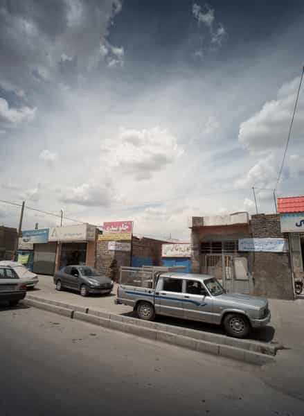 عکس صافکاری و نقاشی برادران در فدک مشهد