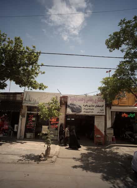 عکس صافکاری و نقاشی وحدت در آب و برق مشهد
