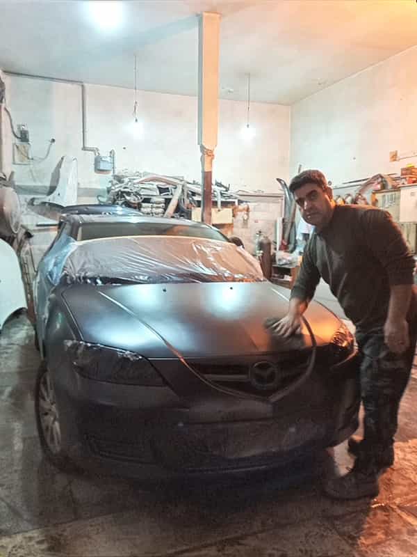 عکس تعمیرگاه صافکاری و نقاشی اتومبیل یاران کوی ۱۱۰ کرج