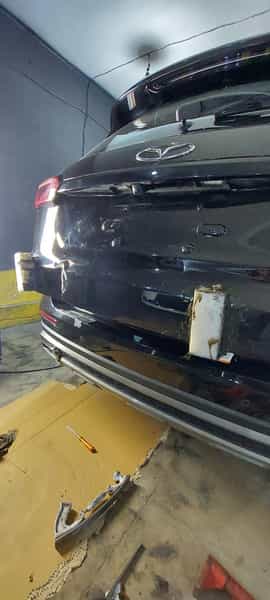 عکس صافکاری نقاشی اسکارPDR در آق تپه کرج