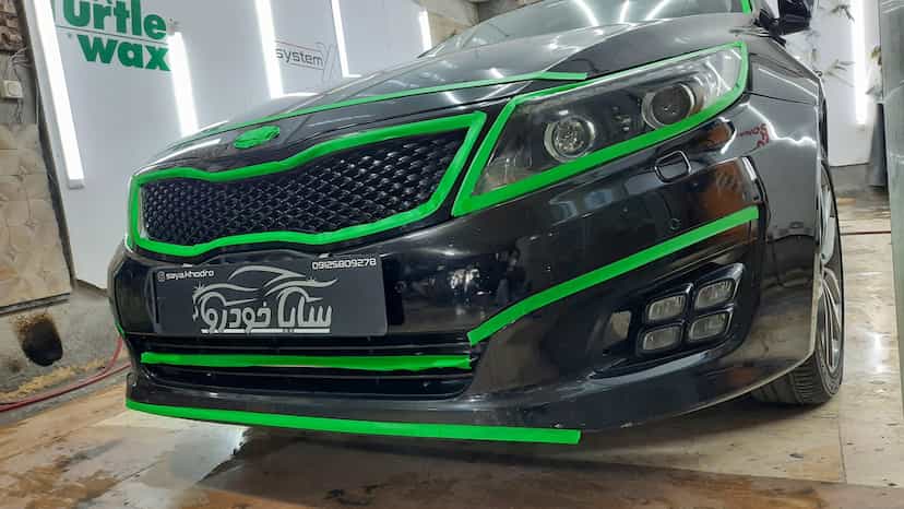 عکس صافکاری PDR سایاخودرو نقاشی واحیائ رنگ کیا هیوندای کوی کارمندان جنوبی کرج