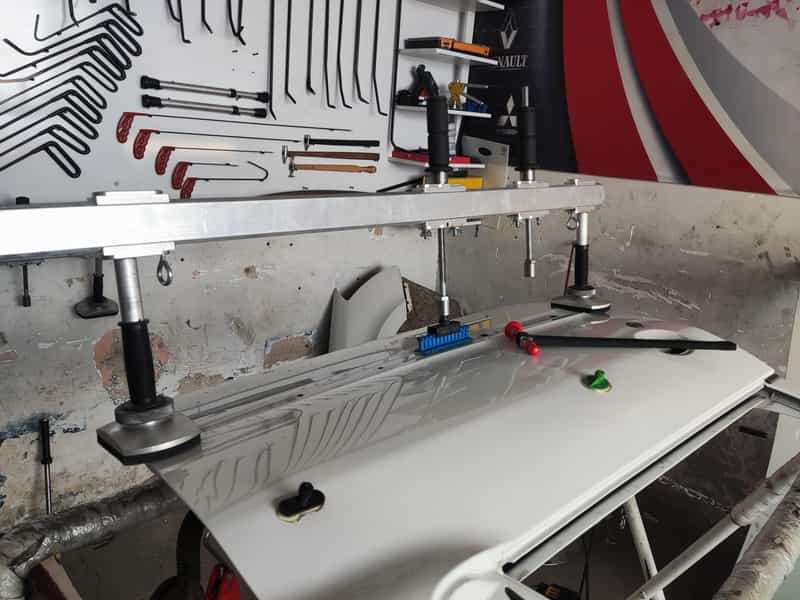 عکس صافکاری پژو فرانس در آزمایش تبریز