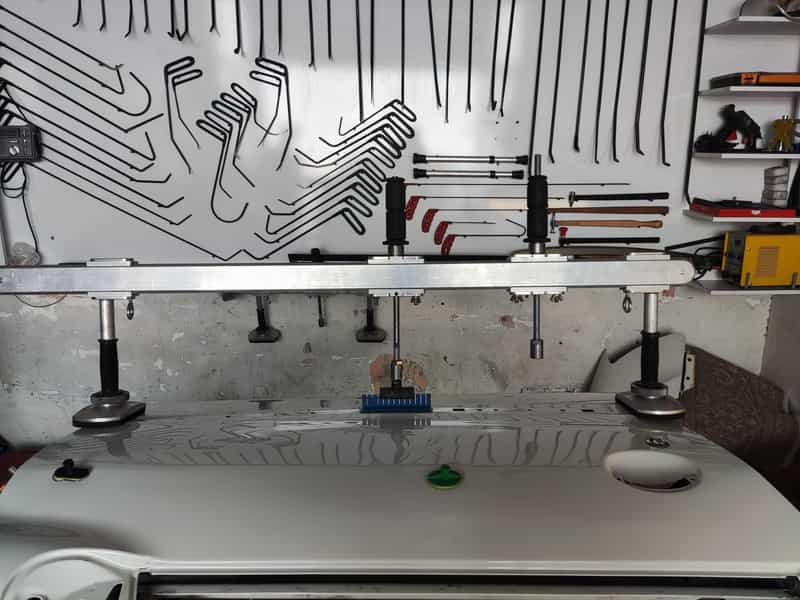 عکس صافکاری پژو فرانس در آزمایش تبریز