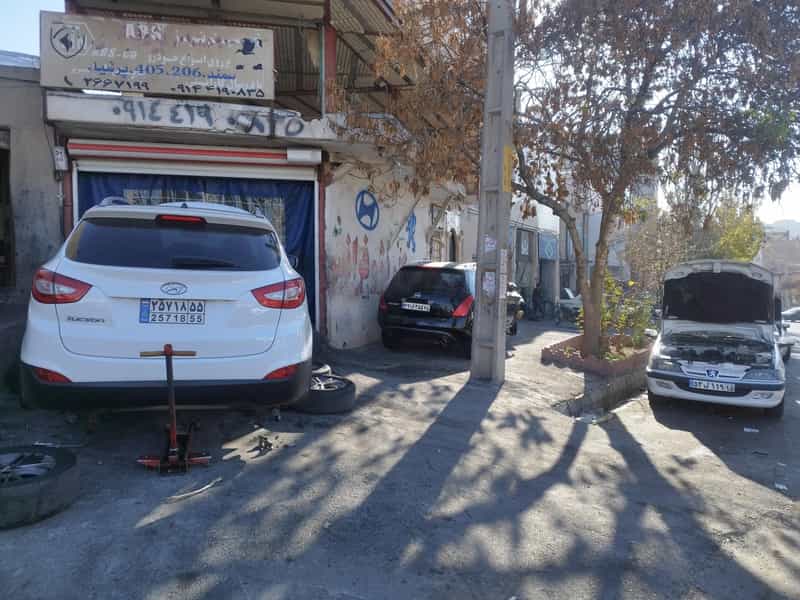 عکس تعمیرگاه حسن پژو فرانس میدان توپ تبریز