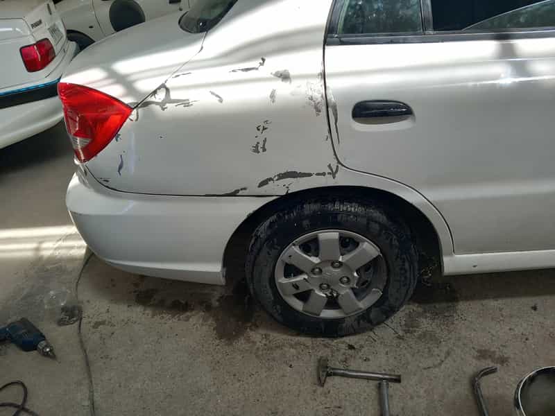 عکس صافکاری بدون رنگ به روش کاملآ PDR بیابانی در چقا میرزا کرمانشاه