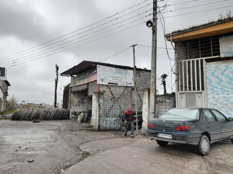 عکس صافکاری و نقاشی دوستان در کته پشت آمل