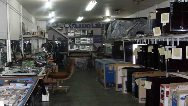 عکس تعمیرات تلویزیون گسترش تصویر در بازار باش ارومیه