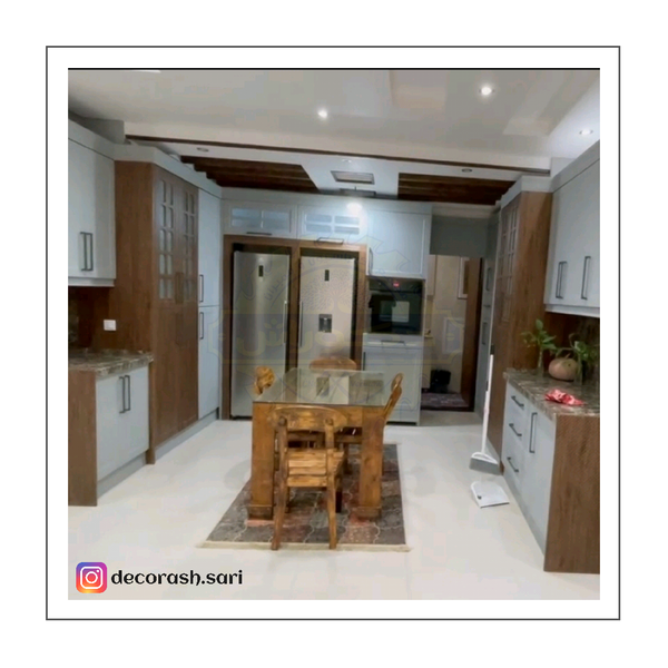 عکس مجتمع چوب و ام دی اف دکوراش ساری