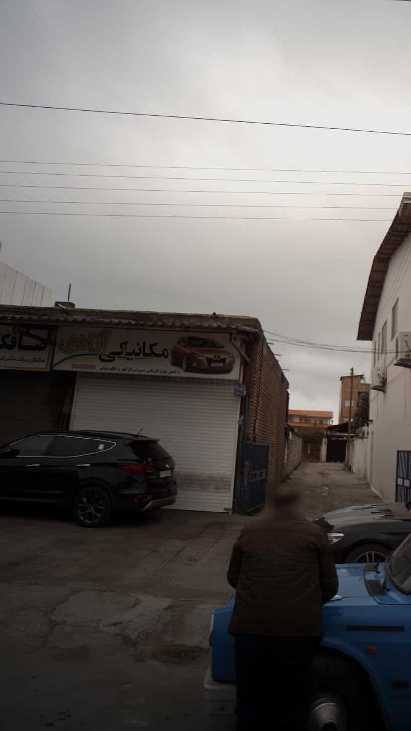 عکس مکانیکی آزادی در درنای سفید فریدون‌کنار