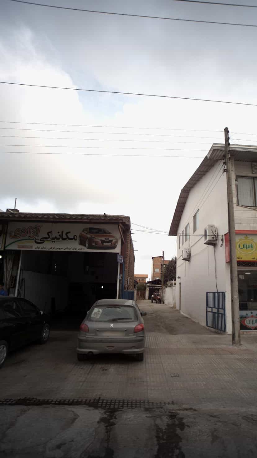 عکس مکانیکی آزادی در درنای سفید فریدون‌کنار