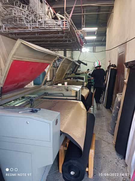 عکس پارچه برش سی ان سی چهاردانگه