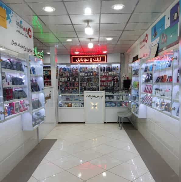 عکس نمایندگی رسمی گوشی ایرانی جی ال ایکس در نیروگاه قم