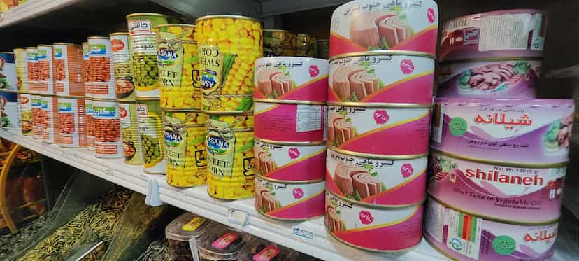 عکس سوپرمارکت ایده آل کوی فلسطین سمنان