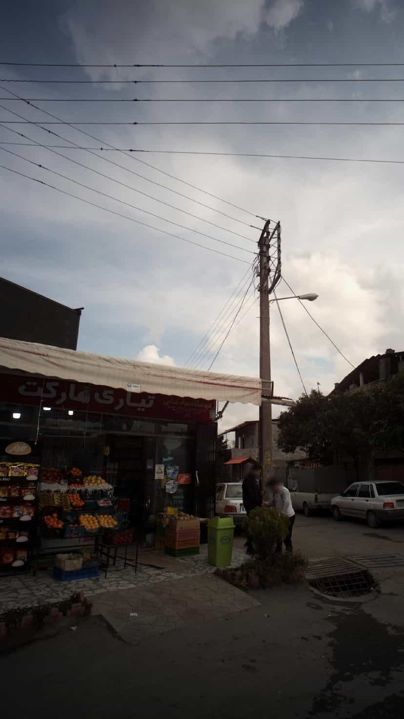 عکس تیاری مارکت در جانبازان آمل