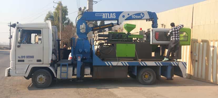 عکس جرثقیل رباط کریم آدران نصیرشهر محمدی سبک و سنگین در صیاد شیرازی رباط‌کریم