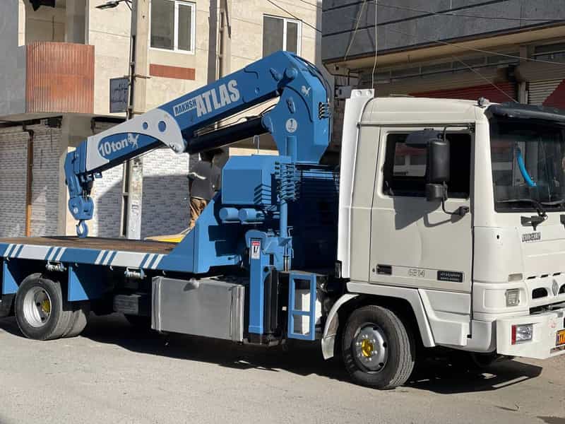 عکس جرثقیل رباط کریم آدران نصیرشهر محمدی سبک و سنگین در صیاد شیرازی رباط‌کریم