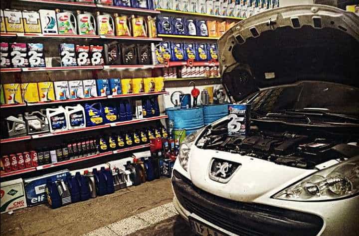 عکس مکانیکی و تعویض روغنی نعمت در صیاد شیرازی رباط‌کریم