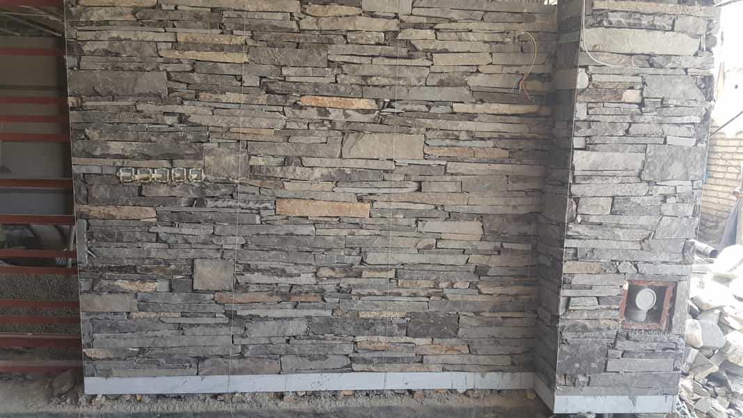 عکس پیمانکاری سنگ لاشه بومهن