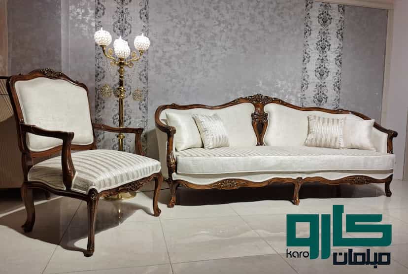 عکس نمایشگاه مبلمان کارو در رهنان اصفهان