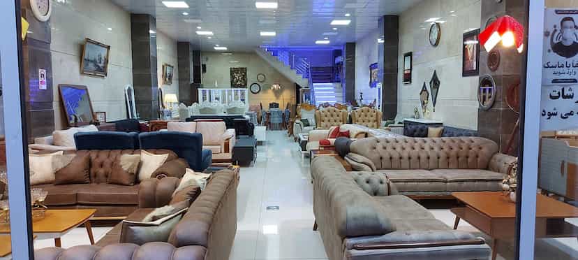 عکس گالری مبلمان قائم در فاز ۳ اندیشه شهریار