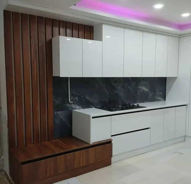 عکس کابینت و دکوراسیون داخلی آبتین در آق تپه کرج
