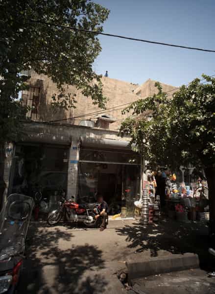 عکس تعمیرگاه موتور سیکلت در طیب 